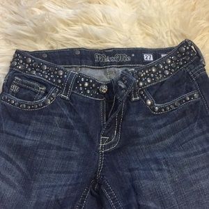 Miss me boot cut jeans size 27